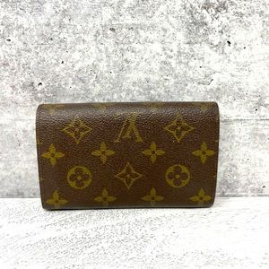 Louis Vuitton Monogram Porte Tresor Wallet